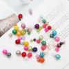 Diy Handmade Beading Material Abs Acrylic Pearl Loose Bead Round Bead Making Bracelet Necklace Earrings Jewelry Accessories