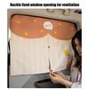 Quality Side Window Car Window Sun Shade Rear Side Magnetic Windshield Sunshade Cute Cartoon Foldable Auto Window Cover Car