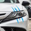 DIY Car Sticker Scratch Stripe Marks 130CMx34CM Claw Sticker Headlight Decal Paw Creative Scratch Sticker Car Exterior Accessory