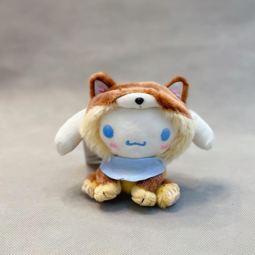 Melody Cinnamoroll Dog Kuromi Maid Outfit Series Plush Toy Stuffed Dolls Cute Cartoons Bag Pendant Kids Toy Children Baby Birthday Christmas Gifts