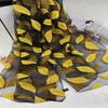 Scarf, Women's Organza, Silk Scarf, Embroidered Shawl, Sun Protection, Spring and Summer Beach Scarf, Long and Versatile Large Scarf, Autumn