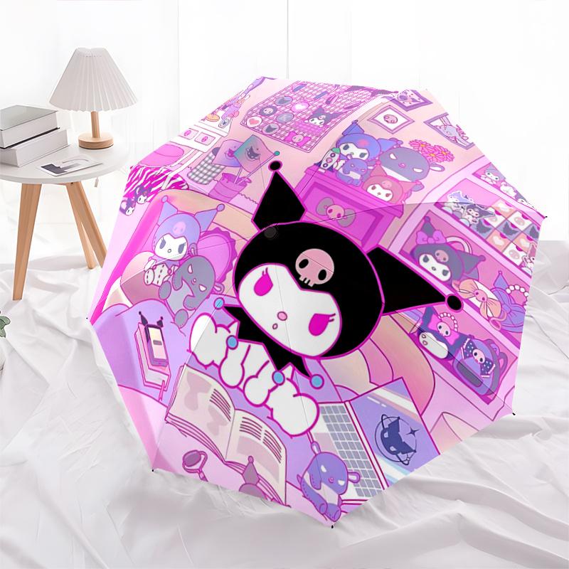 

1pc Kawaii Cat Umbrella: Automatic Opening & Closing, Foldable Design, Outdoor Use, Perfect Gift for Fans and Travelers.N022