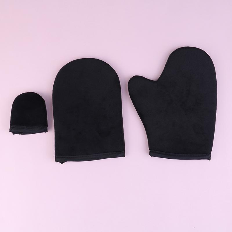 Self Tanning Mitt Glove Reusable Body Face Bath Cleaning Tools Back Tan Applicator Exfoliating Tan Removal Mitt