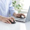 SANWA Portable Symmetrical Bluetooth 5.0 Office Mouse