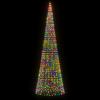 LED Christmas Tree 1534 LEDs Multicolor 500 Cm