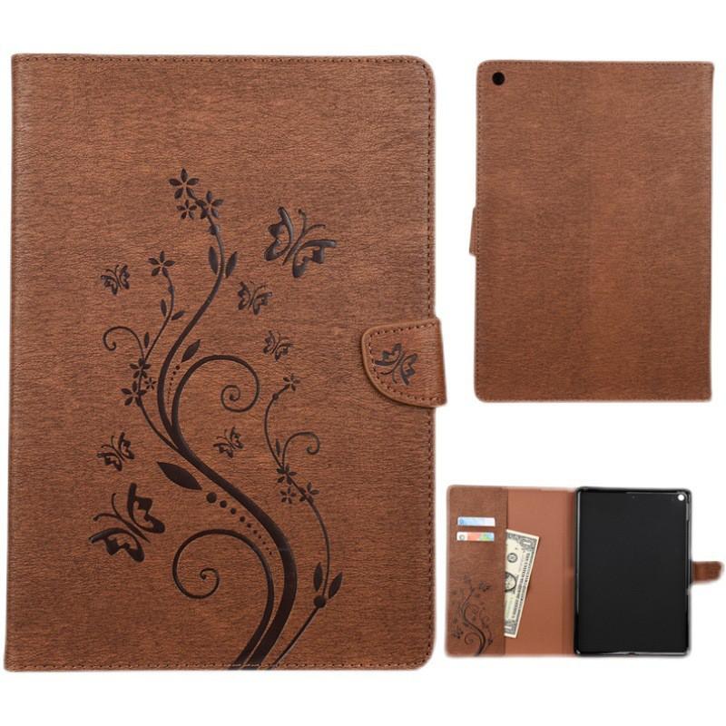 Smart Sleep Folio Case IPad 10.2 Inch 2019 2020 With Butterfly Print PU Leather Cover Business Style