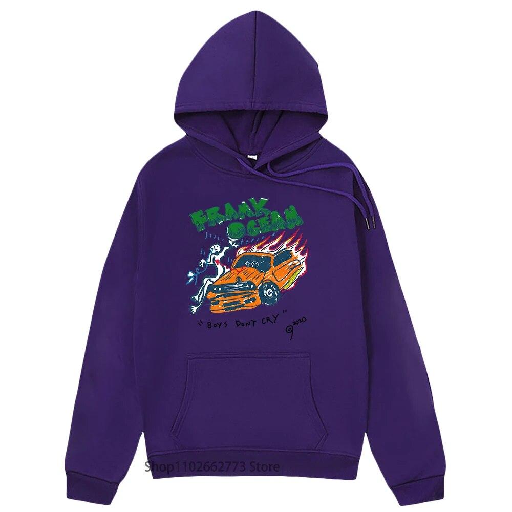 Frank O-ocean Blond R&B Music Hoodies Unisex Fashion Sweatshirts Cool Clothes Rhythm and Blues Spring Winter Clothes Women Fleece