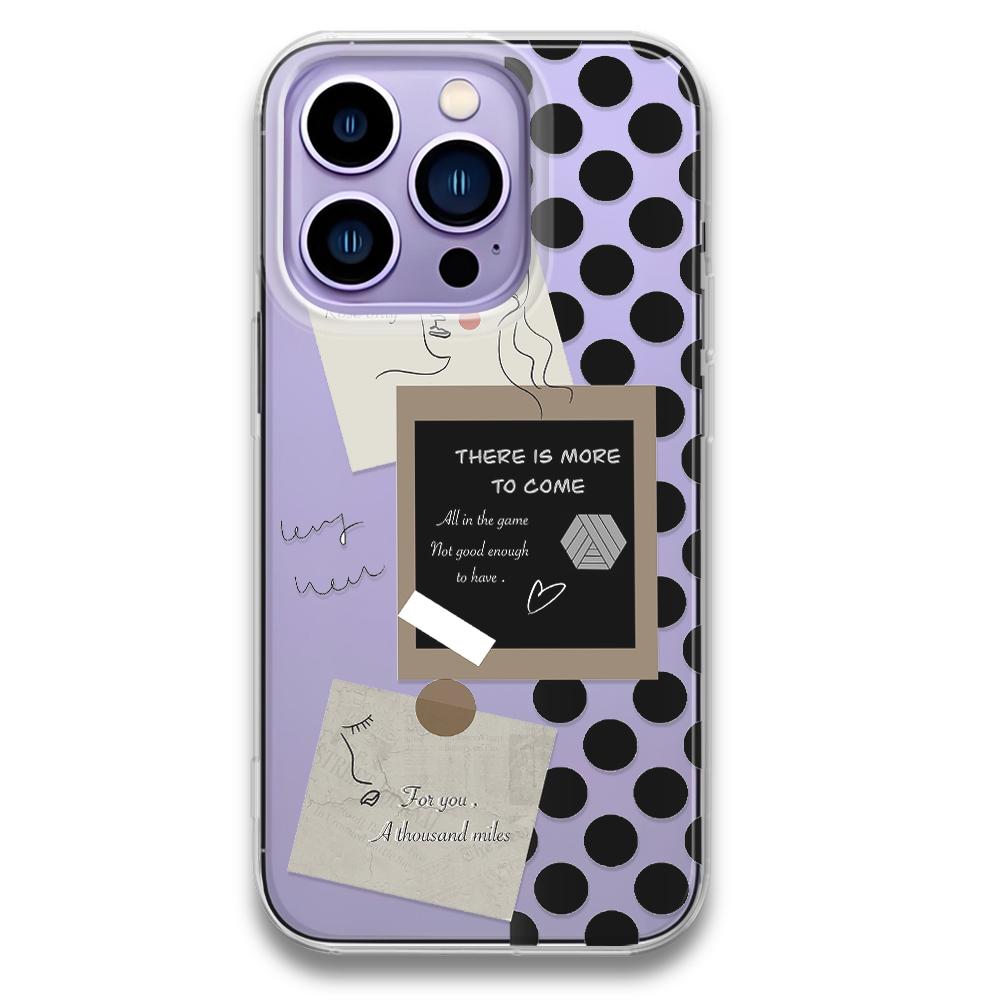 Personality tag For iPhone 16 15 14 11 12 13 Pro Max XS XR 8 7 Plus Transparent Case Cover 16E