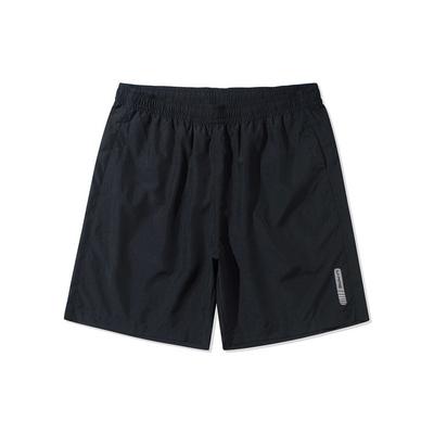 Li Ning Training Series Fitness Lightweight Quick-Dry Running Five-Point Casual Shorts Men Shorts Black AKSP831-5