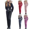 Women Winter Warm  Hooded Thick Warm Slim Jacket Long Overcoat Coat