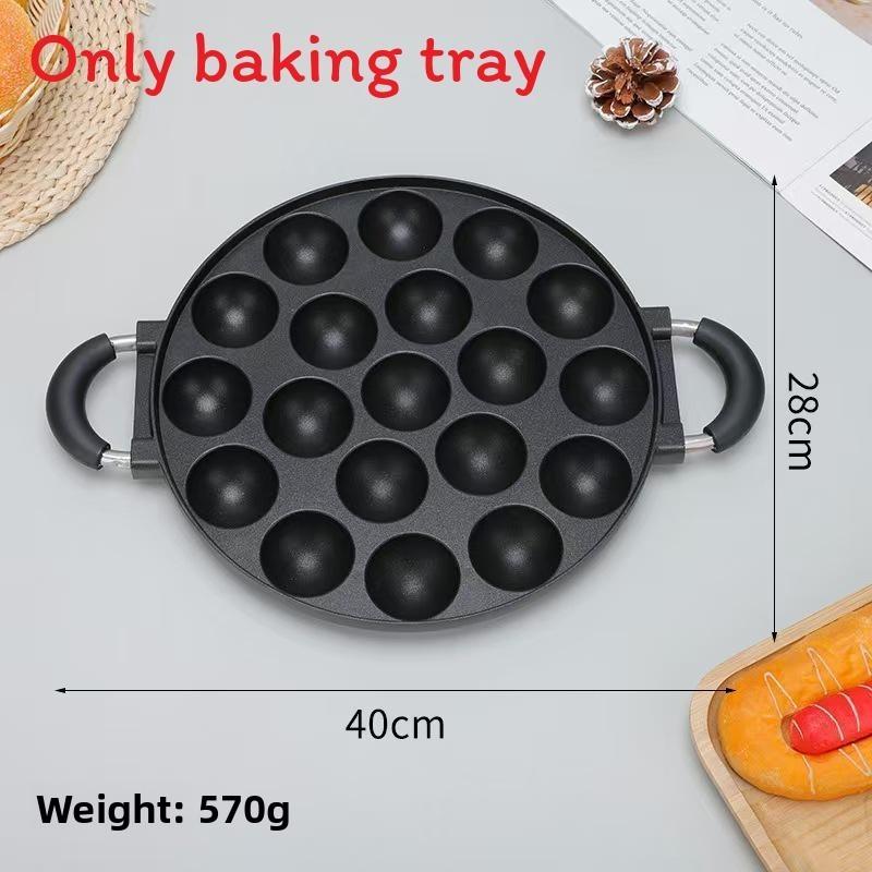 Haushalts-Aluminium-Fischbällchen-Maker Mit Antihaftbeschichtung Zum Kochen Zu Hause Und Zur Zubereitung Von Streetfood