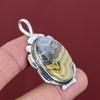 Schalenblende Pendant Latest Design Pendant Wonderful Gemstone Jewelry 925 Sterling Silver Pendant Handmade Pendant Silver Jewelry for Gifts