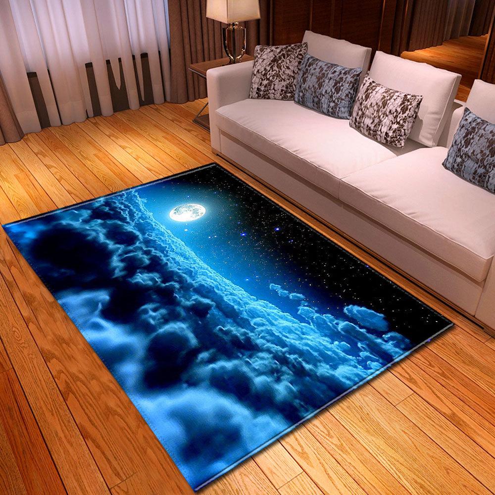 Simple Starry Sky Living Room Carpet Bedroom Dining Room Floor Mat
