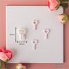 Heart Clay Cutters Clay Jewelry Cutters Valentine's Day Clay Earring Cutters DIY Earrings Accessories for Jewelry Making
