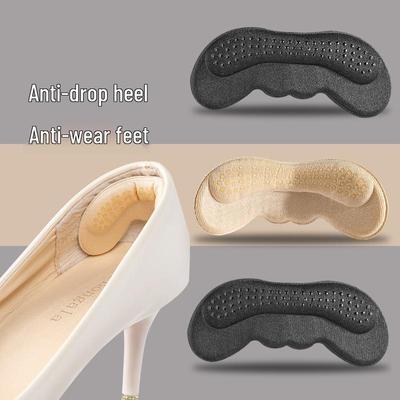 Fersenpolster Anti-Rutsch-Pads für Schuhe - Reduzieren die Größe, verhindern Reibung, perfekt für High Heels und halbe Einlegesohlen