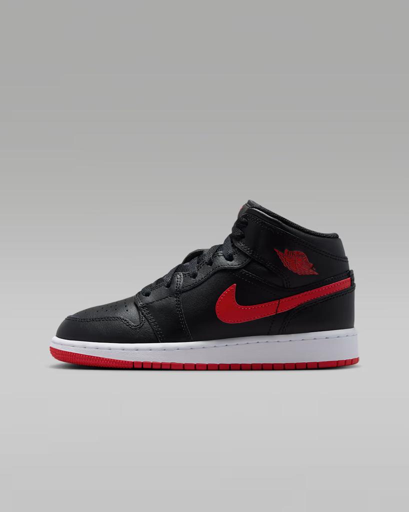 DQ8423-005 Nike GS Air Jordan 1 Mid "Nero/Bianco"