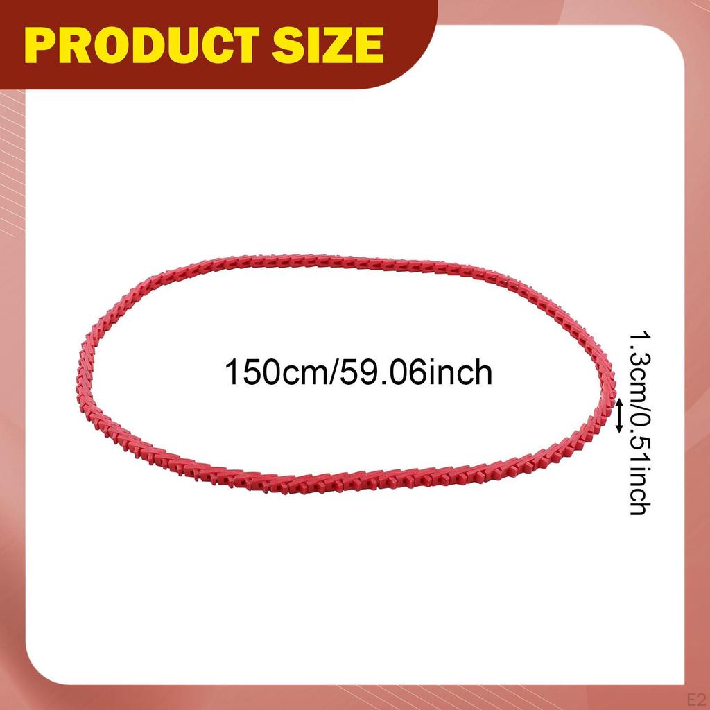 Twist V Belt,Link Belt Belting Woodworking Tool for Tractor Starter Drill Press Agricultural