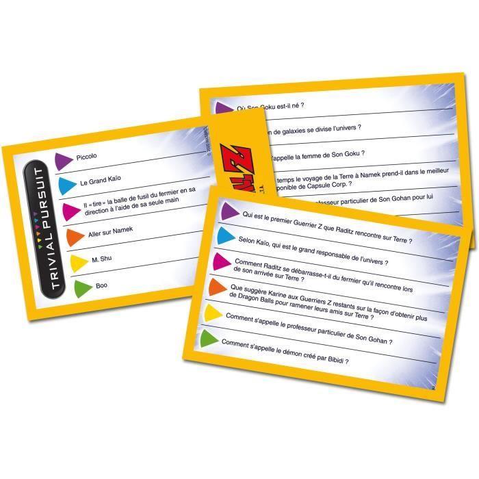 Trivial Pursuit Voyage DRAGON BALL Z - WINNING MOVES - Jeu De Questions - 600 Questions - Version Française