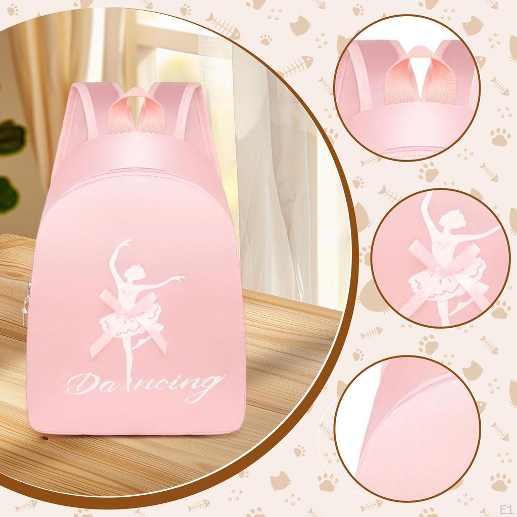 Ballet Dance Backpack Bag for Gymnastics Latin Dancing