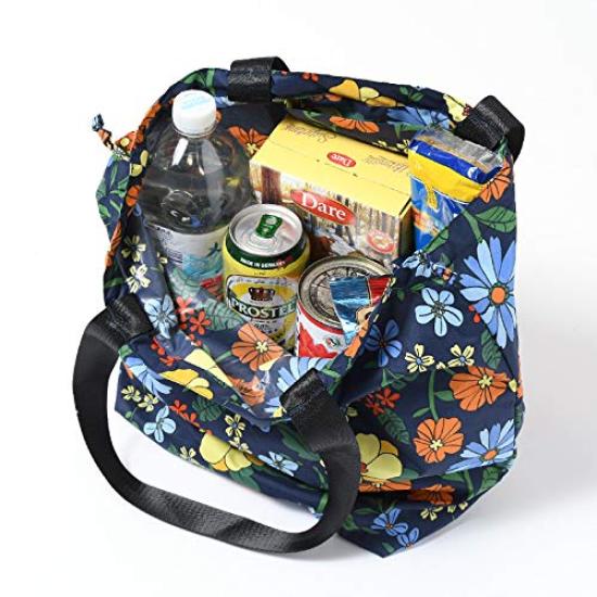 [2022] KiU Water-Repellent and Waterproof Bag Cover, Tote Bag, 2-Way Eco Bag, Compact, Packable, Foldable, for Men and Women, Stardust Design, K82-059