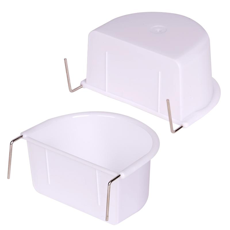 4pcs Bird Food Feeding Cup Bird Cage Hanging Feeder Bowl for Budgie Parrot Parakeets Lovebirds Birds Cage Accessories