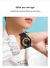 SANDA Rainbow Silicone Strap Unisex Waterproof Minimalist Fashion Watch