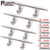 HD 4/5/6/8/10/12 Inch Marine Polished Heavy Duty Boat Cleat Hollow Base Cleat 316 Stainless Steel Boat Dock Rope Line Cleat