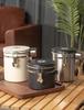 304 Edelstahl Luftdichter Kaffee- und Getreidevorratsbehälter