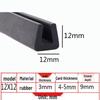 U-Shaped Rubber Anti-Collision Edge Strip for Glass Sealing