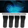 Jadeshay 4Pcs Jaw Protectors Guard Protective Covers for Tire Changer Clamp Cover Jaw Protectors for Tire Changers (Bent Angle)
