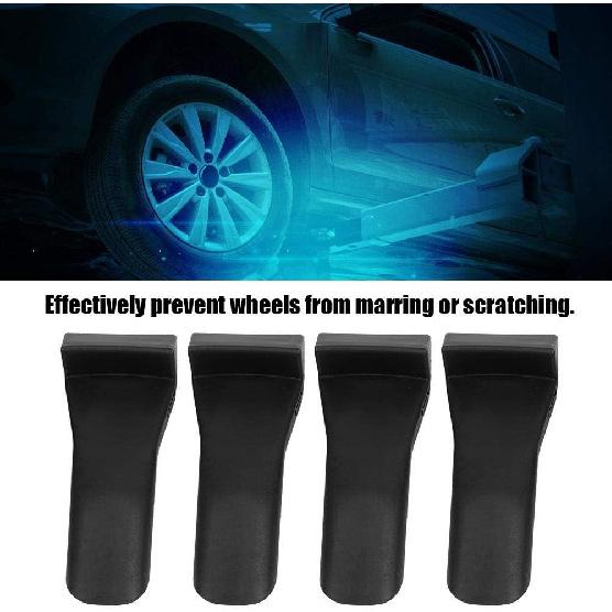 Jadeshay 4Pcs Jaw Protectors Guard Protective Covers for Tire Changer Clamp Cover Jaw Protectors for Tire Changers (Bent Angle)