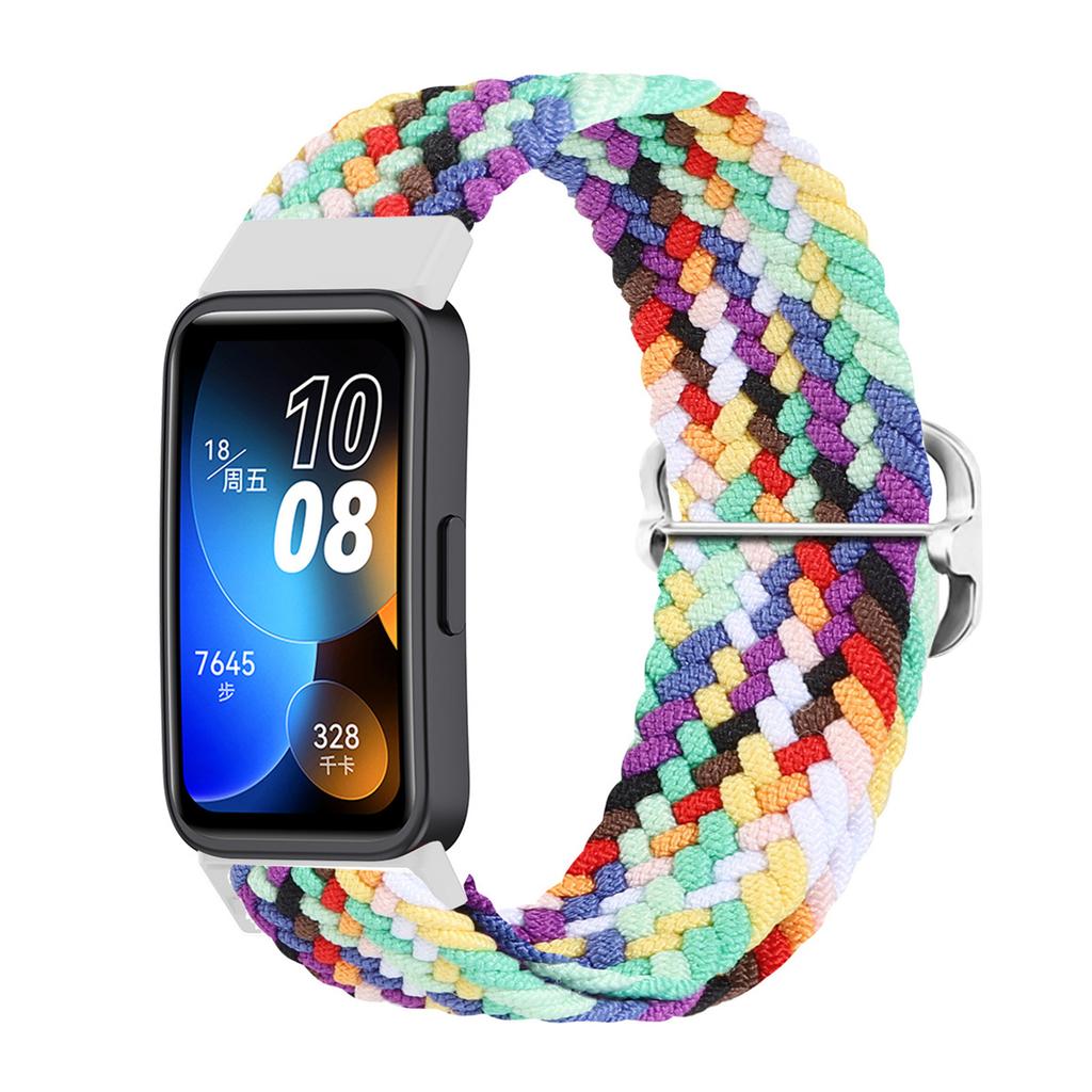 Braided Solo Loop for Huawei Band 9 8 7 Strap Adjustable Smartwatch Accessories Wristband Elastic Bracelet Correa Huawei Band8