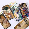 The Kiss Gustav Klimt Painting Phone Case For IPhone 16 15 14 11 12 13 Mini Pro XS Max Cover 6 7 8 Plus X Funda Shell