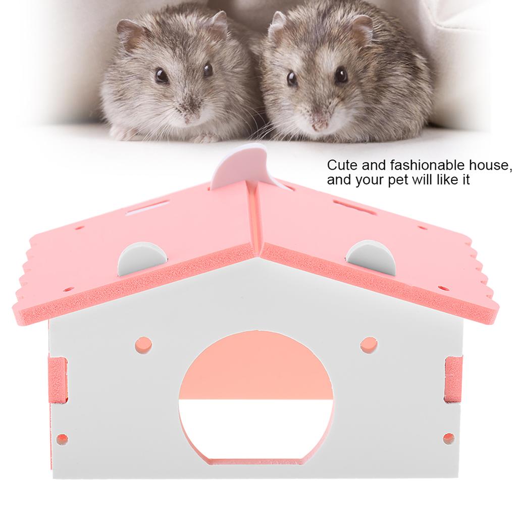 Waterproof Assembling Cute Fashionable Sleeping House for Pet Hamster