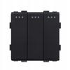 Light Switch 3P Mechanical Insert Black RTX SH