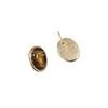Maillard Retro Tiger Eye Luxury Stud Earrings - Fashionable and Versatile Niche Style