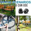 NINDEJIN 190pcs Cap Nut Set Black Carbon Steel M3 M4 M5 M6 M8 M10 M12 Hexagon Acorn Nut Cover Dome Nut
