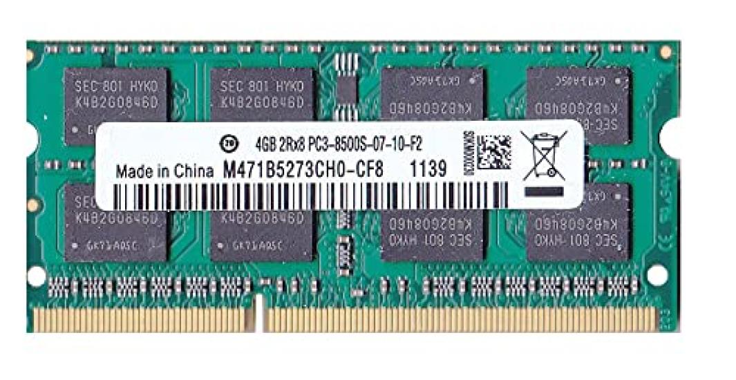 

4GB Memoringo brand notebook PC memory mac compatible PC3-8500(DDR3-1066) SO-DIMM