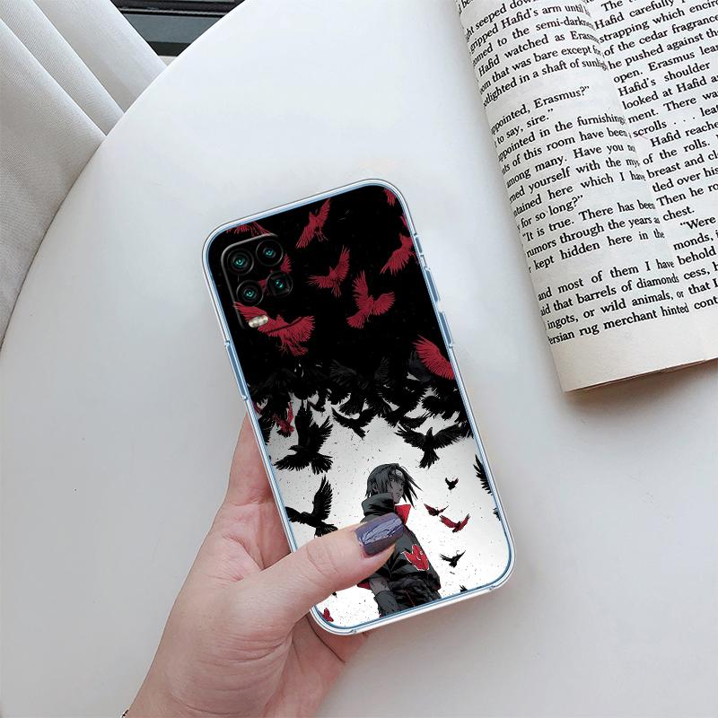 Naruto Uchiha Itachi Sasuke Transparent Phone Case for Motorola Moto Edge 20 30 40 50 S30 Fusion Ultra Pro Neo Lite + G200 G23