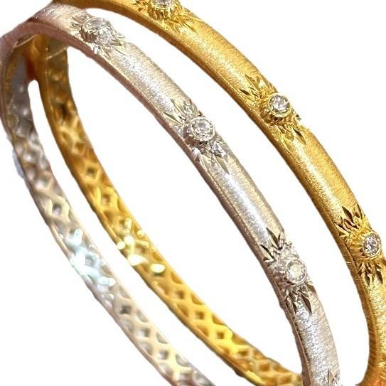 Lekki Luksus Wysokiej Klasy Zmysł Retro Gwiazda Szczotkowana Bransoletka Lekko Inkrustowana Cyrkonią Średni Starożytny Styl Warstwowe Noszenie Wykwintna Wszechstronna Luksusowa