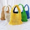MATTIERE MT_23609 Knit Mini Tote Bag Net Knit Bag