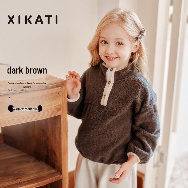 

Дитяча худі Xika Ti - Фліс, Стиль Осінь/Зима 2025 для Хлопчиків та Дівчаток, Бестселер, Супер Стильна. 80 cm