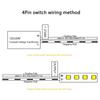2Pcs Double Side Induction Door Switches Cabinet Door Open/Close Sensors Switches Door Control Cabinet Lighting Accessory