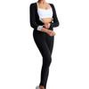 Women's Running Fitness Sweat Suit - European & American Sports Body Shaping Corset Jumpsuit.