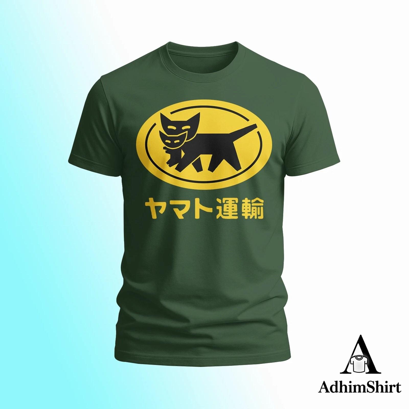 Yamato Transport Funny Logo Graphic Tee Mens Vintage Cotton T-Shirt Gift S