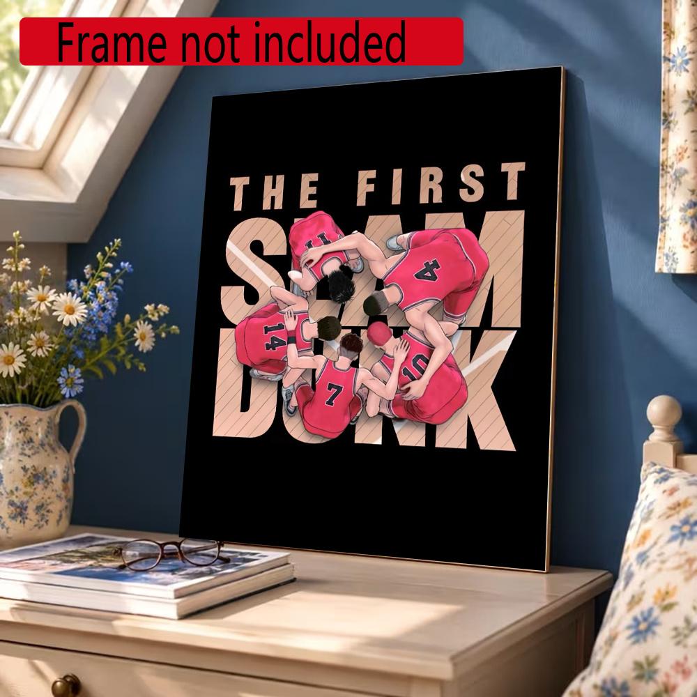 Slam Dunk Chibi 5D Diy Diamond Painting Round Diamond Mosaic Suitable For Beginners Diamond Painting Rhinestones Gift Frameless