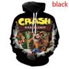 3D Print Crash Bandicoot Hoodie Games Men Women Fashion Casual Pullover Hoodies