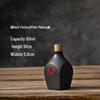 Japanese Style Ceramic Sake Pot and Cup Set - Antique Yellow Wine Decanter and Baijiu Jar for Home Use