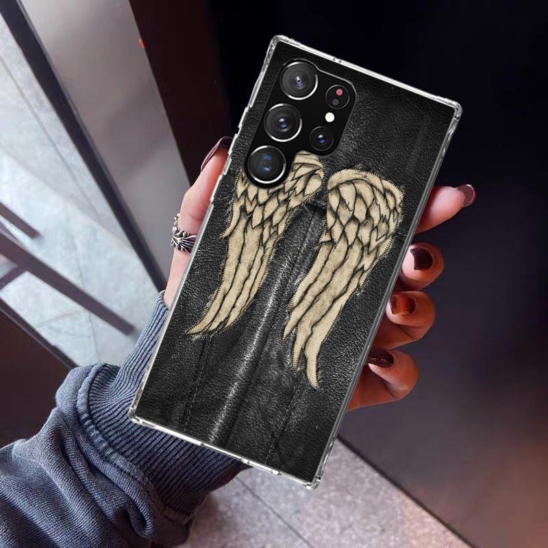 The Walking Dead Daryl Dixon Phone Case For Samsung Galaxy S23 S24 S25 Edge S26 Ultra S22 + S21 Plus S20 FE Cover Silicone Print