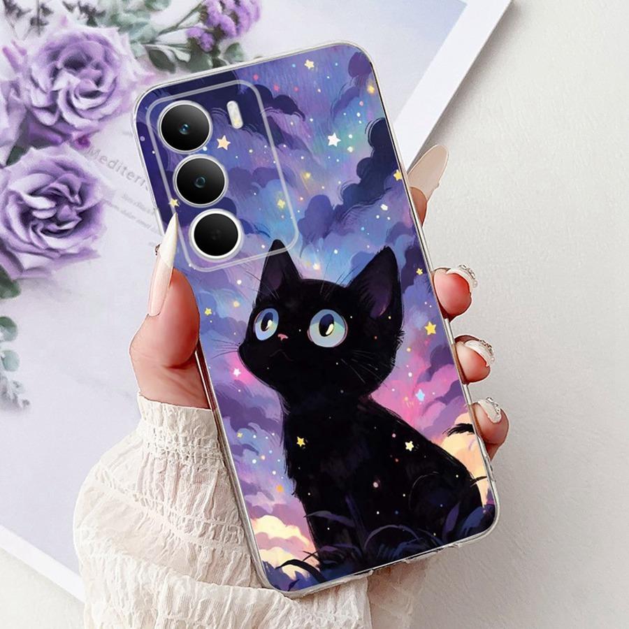 Handyhülle für Realmel C71 2025 Hülle TPU Weiche Silikonhülle Stoßfester Bumper Oppo realme C71 C 71 4G Cartoons Schmetterling
